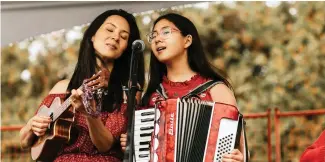  ?? Photo by Carla Hedges. ?? Three-time Juno nominee Ginalina will be joined by her daughter Emma and the rest of the family when they perform at the upcoming Festival du Bois in Coquitlam.