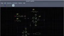  ??  ?? Drawing circuits in gschem supports many common components, including amplifiers of many types.