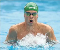  ??  ?? Ayrton Sweeney is likely to be one of SA’s medal contenders.
