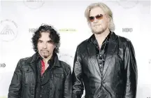  ?? TRIBUNE NEWS SERVICE ?? John Oates and Daryl Hall, musical partners for nearly half a century, are both in their 70s now.