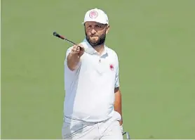  ?? EFE ?? Es por allá. Jon Rahm cambió de “vereda” y se fue al LIV Golf.