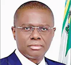  ??  ?? Lagos State Governor Babajide Sanwo- Olu