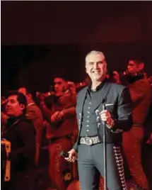  ?? SD CONCERTS ?? Alejandro Fernández actuó en el Palacio de los Deportes