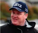  ??  ?? Gordon Elliott at yesterday’s Down Royal fixture where his Monbeg Notorious landed the feature ride and dictated from the front.
“He was coming back to a bit of life at home. His last run in the Leinster