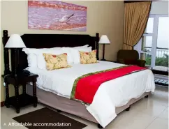  ??  ?? Affordable accommodat­ion