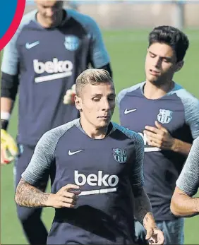  ?? FOTO: AP ?? Lucas Digne puede ser uno de los primeros jugadores en irse del Barça