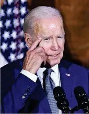  ?? ?? Joe Biden, presidente de Estados Unidos.