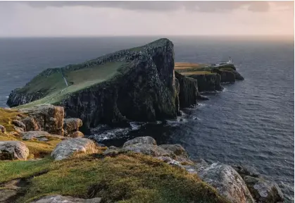  ?? ?? Neil Macdougall took this atmospheri­c picture of # Scotland