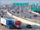  ?? ANTONIO PEREZ/CHICAGO TRIBUNE 2012 ?? A Speak Out commenter is unhappy with how truck drivers travel on the Tri-State Tollway.