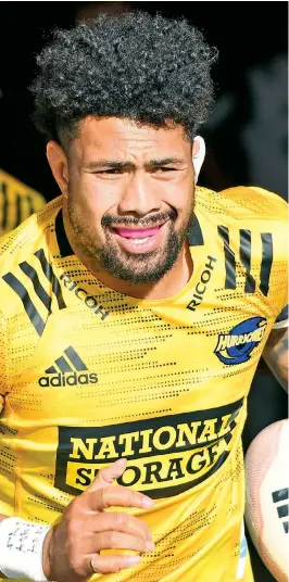  ?? Photo: Hurricanes Media ?? Wellington Hurricanes captain Ardie Savea.