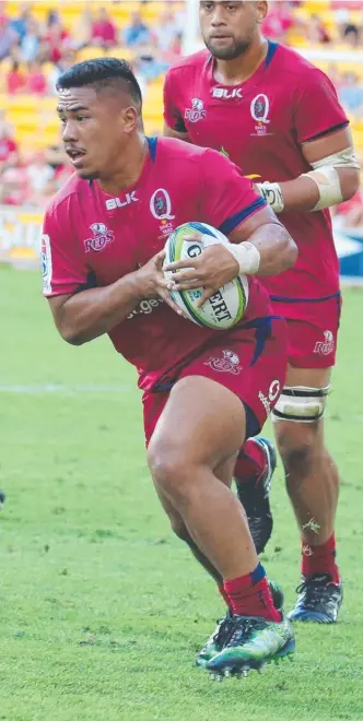  ??  ?? Bond University hooker Alex Mafi has enjoyed his opportunit­ies with the Queensland Reds.