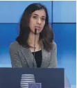  ??  ?? The 2018 Nobel Peace Prize winner Nadia Murad