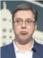  ??  ?? Premijer Vučić Naprednjac­i imaju komfornu većinu i mogu očekivati samo žestoke verbalne udare s lijeva i desna