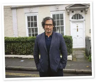  ??  ?? Rise and fall David Olusoga outside the Bristol residence on which series 3 of A House Through Time is based. “Houses, as well as people, are capable of social mobility,” he writes