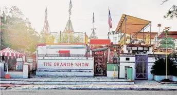  ?? Dabfoto by David Brown ?? The Orange Show Visual Arts Center is moving forward with expansion plans.