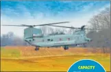  ?? Boeing file ?? The Chinook’s primary roles include artillery, battlefiel­d resupply and transporta­tion of troops.