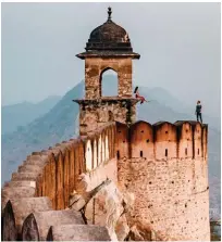  ??  ?? “Good things take time and are deﬁnitely worth waiting for! This one is from Amer Fort in Jaipur, Rajasthan.”