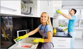  ??  ?? Two theories of keeping your home immaculate are either frequently traveling or having people over. (Dreamstime/TNS)