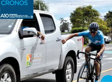  ??  ?? ESPLENDOR. El ciclismo despertó las pasiones en el Ecuador con la actuación destacada de sus ciclistas.