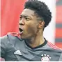  ??  ?? AL BE BACK Austria and Bayern star David Alaba