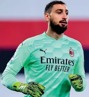  ?? (Ansa) ?? Talento
Gigio Donnarumma, 21 anni: il suo contratto col Milan scade il 30 giugno