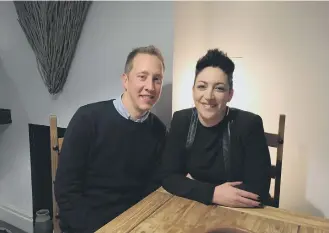  ??  ?? Andrew and Anne-Marie Calder have told their story as they encourage others to get involved in adoption.