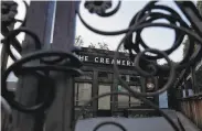  ??  ?? The Creamery cafe is closed and will be demolished to make way for new developmen­t.