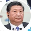  ??  ?? GETTY IMAGES China’s President Xi Jinping