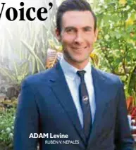  ?? RUBEN V. NEPALES ?? ADAM Levine