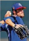  ?? FORT WORTH STAR-TELEGRAM ?? Cole Hamels, who joined the Braves with a one-year deal over the winter, had shoulder issues in the original spring training.