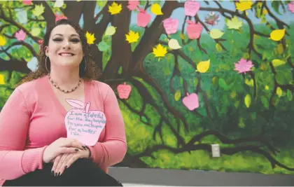  ?? SHAUGHN BUTTS ?? Once suicidal, Lawna Anderson found hope in the new mental health Day Hospital program at Alberta Hospital.