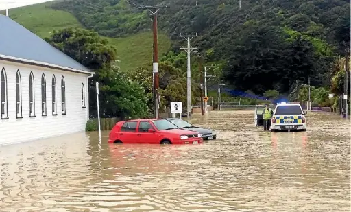  ?? PHOTO: ELEANOR CATER ?? Major flooding contribued to a rates increase, Mike Tana says.