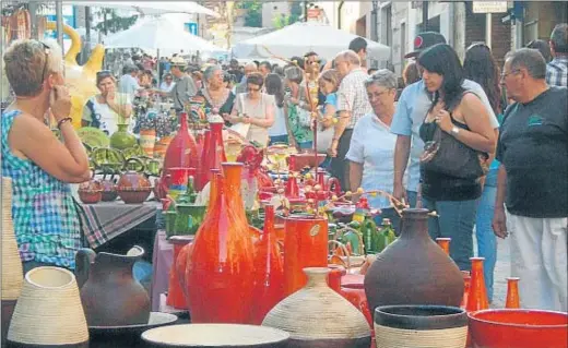  ?? ARCHIVO ?? Argentona se convierte en el foco de interés por la cerámica y la alfarería, con su feria internacio­nal