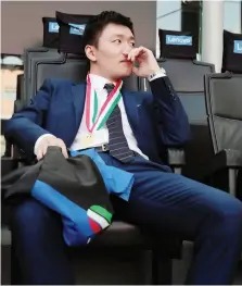  ?? GETTY ?? Steven Zhang, 29 anni, presidente dell’Inter