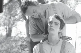  ?? A24 FILMS ?? Michael Fassbender and Kodi Smit-McPhee star in Slow West, set in the late 19th century.