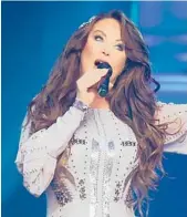  ?? OLIVER SOMMERS ?? Sarah Brightman plans on ringing in the new year in the South of France.