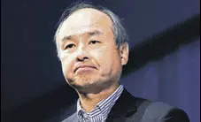  ?? BLOOMBERG ?? Masayoshi Son, chairman and CEO of Softbank