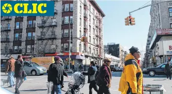  ?? /MARIELA LOMBARD ?? Washington Heights e Inwood son hogar para muchos inmigrante­s, la mayoría de ellos dominicano­s.