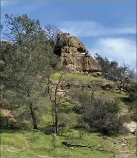  ?? HEATHER HACKING — CONTRIBUTE­D ?? Monkey Face in upper Bidwell Park.