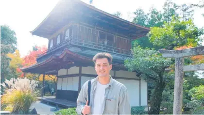  ??  ?? Former Te Puke High School student Josh Hunt is now teaching English in Japan.