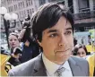  ?? MARK BLINCH THE CANADIAN PRESS ?? Former CBC Radio host Jian Ghomeshi arrives at court in 2016.