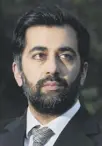  ??  ?? 0 Humza Yousaf has seen his Hate Crime Bill pass.