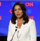  ?? Paul Sancya/ Associated Press ?? A lawsuit by Rep. Tulsi Gabbard, D- Hawaii, a presidenti­al candidate, accuses Google of violating her First Amendment rights.