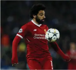  ?? FOTO: REUTERS/NTB SCANPIX ?? Mohamed Salah er Liverpools største stjerne, og i dag skal han gjøre livet surt for erkerival Manchester United på Old Trafford.