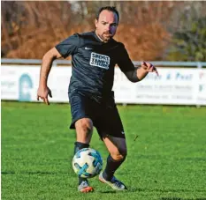  ?? Foto: Roland Geier ?? Wechsel verschoben: Josef Fischer verlässt nach der Saison den SV Klingsmoos und schließt sich dem FC Ehekirchen II an.