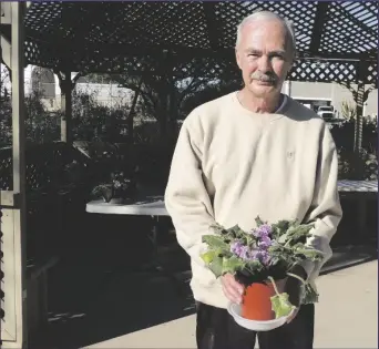  ?? ?? ROD HARTLEIB, YUMA ORCHID AND AFRICAN VIOLET Society, will present a program about growing African violets on Saturday, March 25, 1 p.m. at the plant sale held at the Yuma Home and Garden Show.