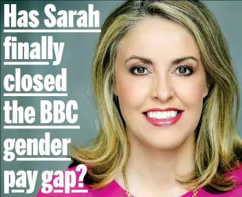  ??  ?? Rising star: Sarah Smith is the new presenter of Sunday Politics