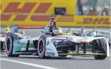  ?? FOTOS (2): DPA ?? In Mexiko-Stadt konnte sich der Kemptener Audi-Pilot Daniel Abt über seinen ersten Formel-E-Sieg freuen. Jetzt will es der Kemptener auch bei seinem Heimrennen in Berlin wissen.