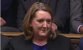  ?? ?? Sarah Dines has been made a justice minister despite criticism over how she dealt with complaints against Chris Pincher. Photograph: House of Commons/PA