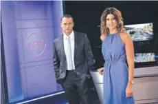  ??  ?? ► CHV noticias central es conducido por Macarena Pizarro e Iván Núñez.